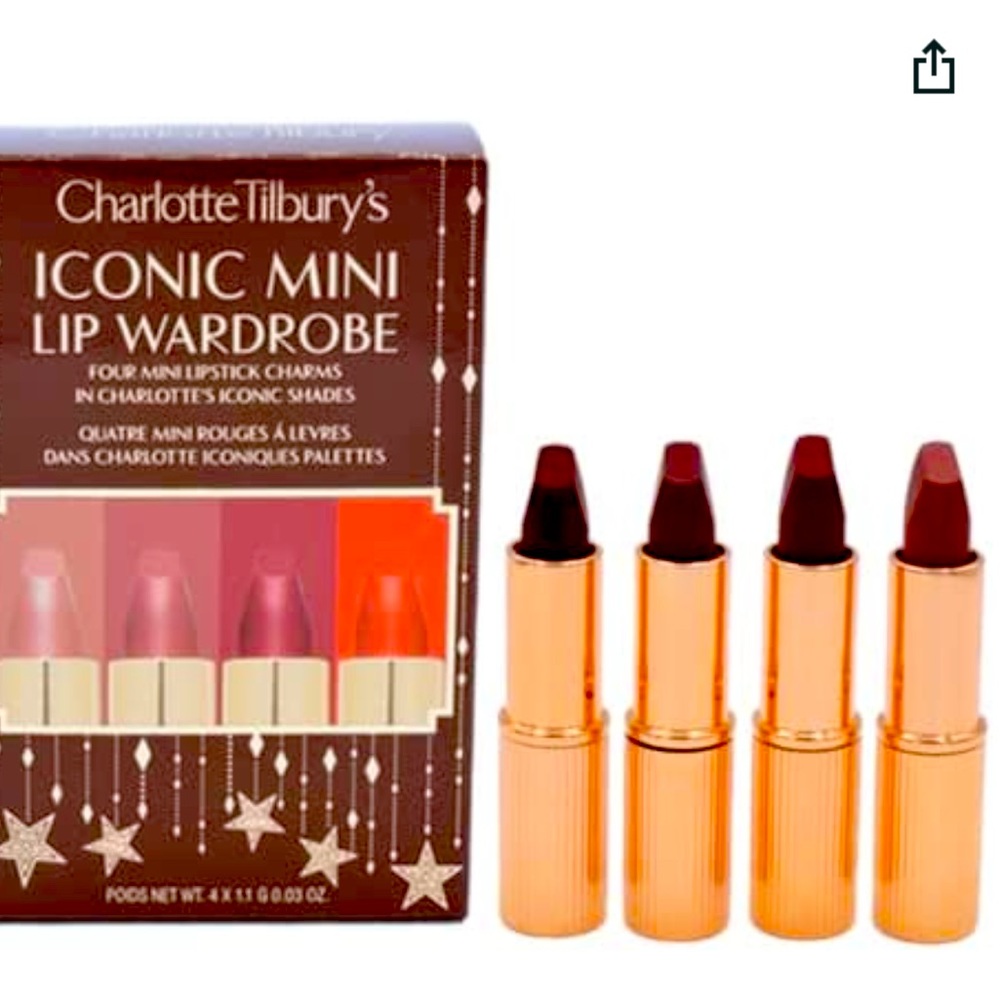 Brand: CHARLOTTE TILBURY

Charlotte Tilbury Mini Iconic Lip Wardrobe -
